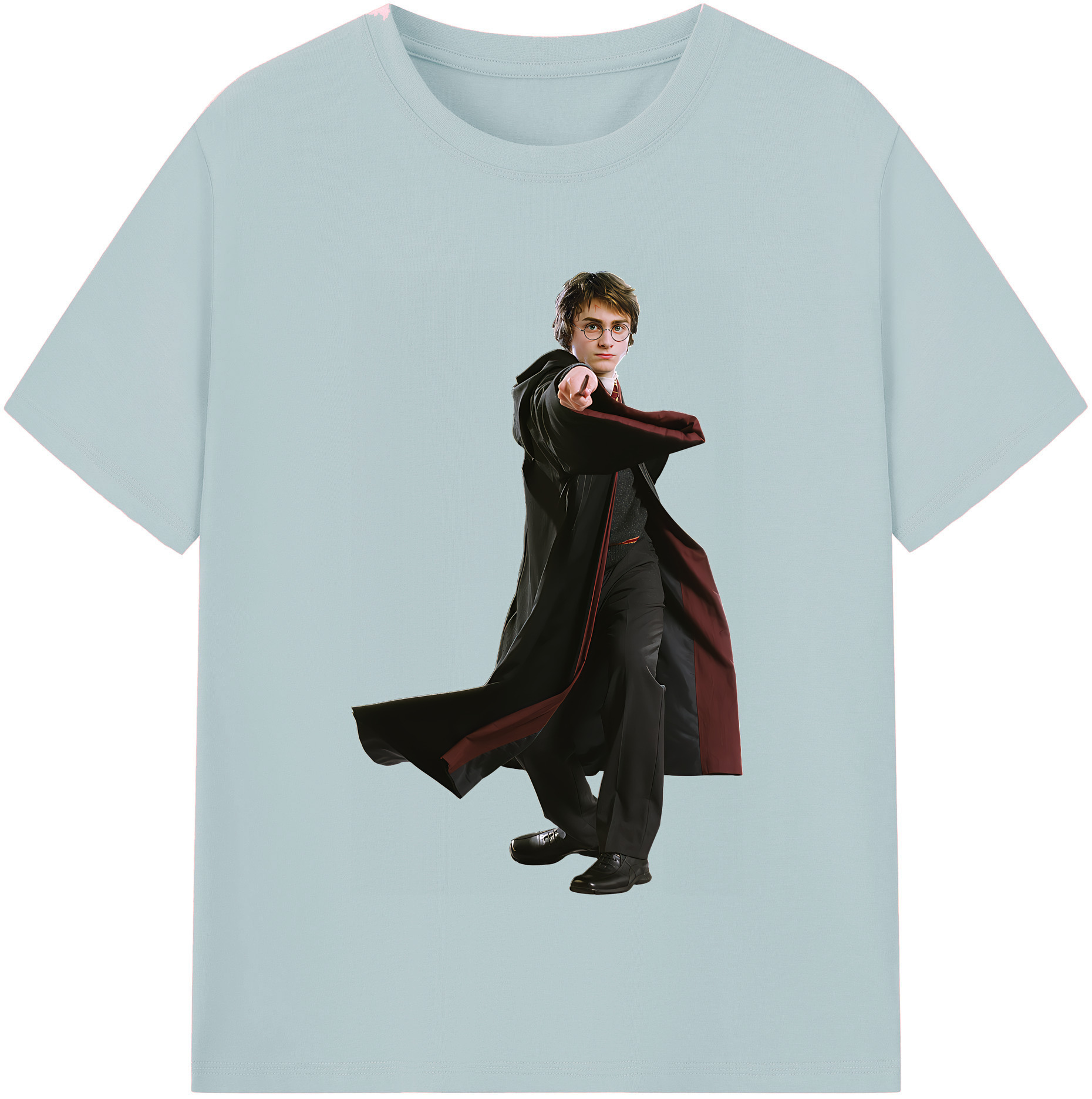 （画像用） Harry Potter ハリー・ポッターシリーズ 綿100％半袖Tシャツ（フロントプリント）